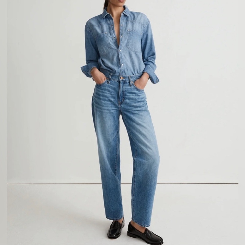 Madewell The Slouchy Boyjean Size 25P